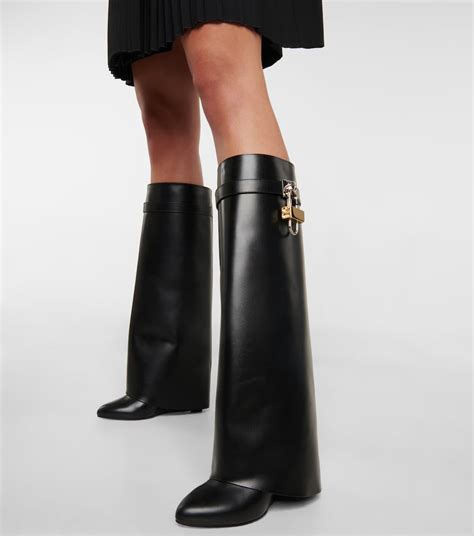 givenchy shark lock boots women